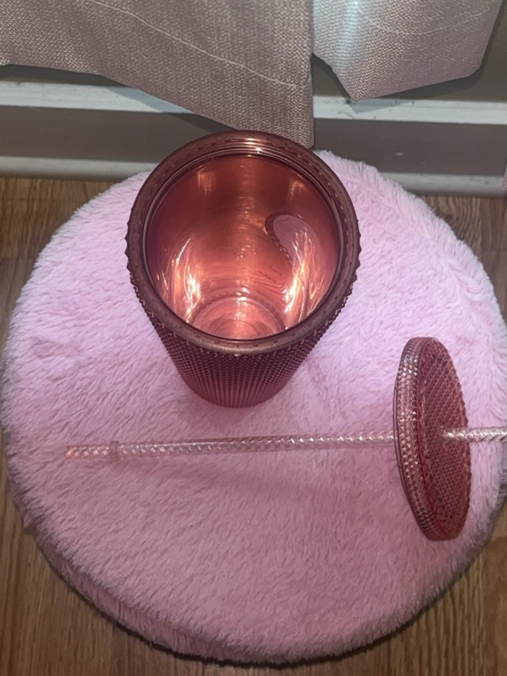 Starbucks Rose Gold Studded Tumbler | Reusable Cold Cup - Picture 4 of 4